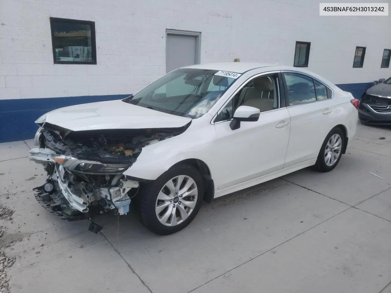 2017 Subaru Legacy 2.5I Premium VIN: 4S3BNAF62H3013242 Lot: 71195414