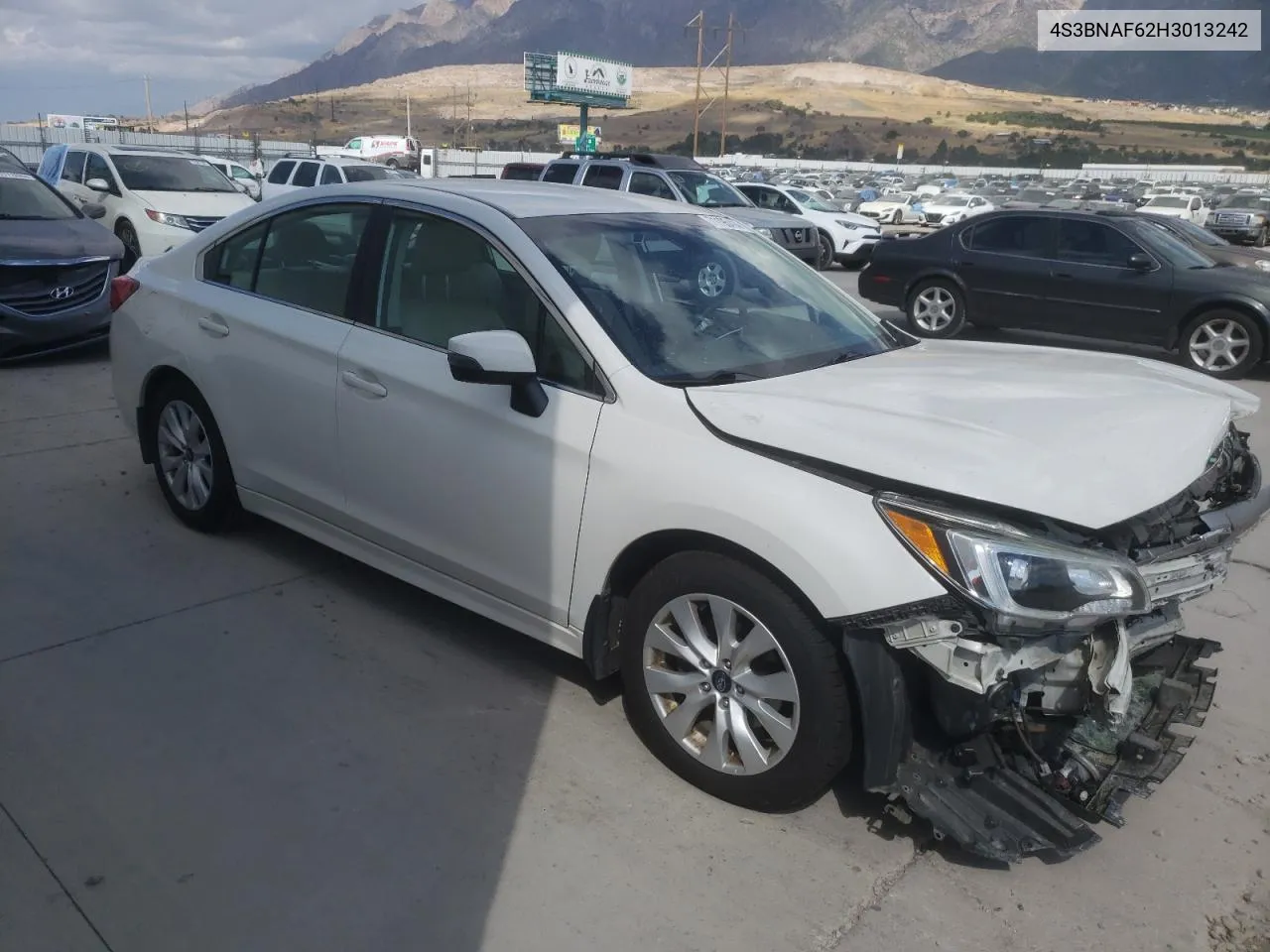 2017 Subaru Legacy 2.5I Premium VIN: 4S3BNAF62H3013242 Lot: 71195414