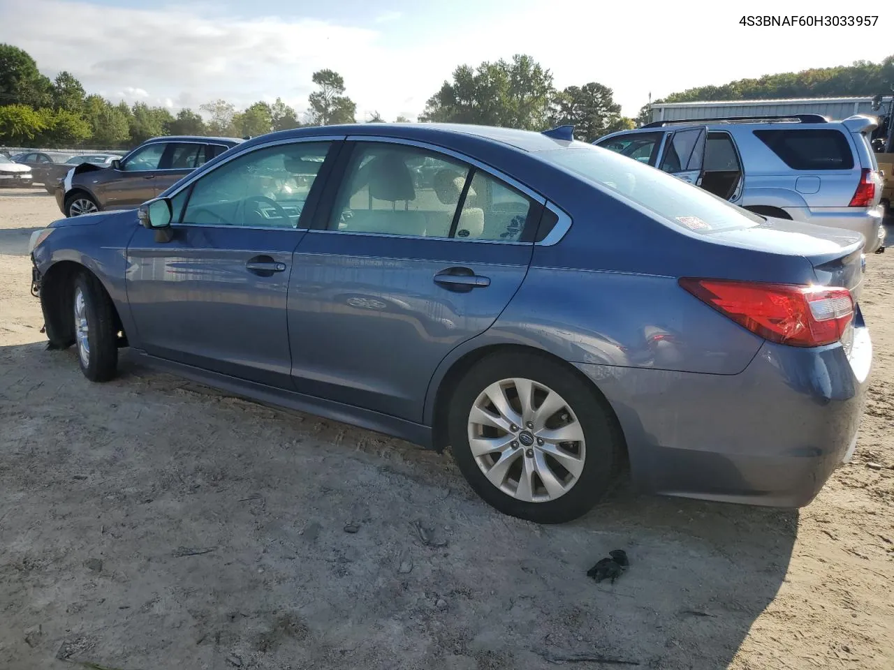 2017 Subaru Legacy 2.5I Premium VIN: 4S3BNAF60H3033957 Lot: 71623254