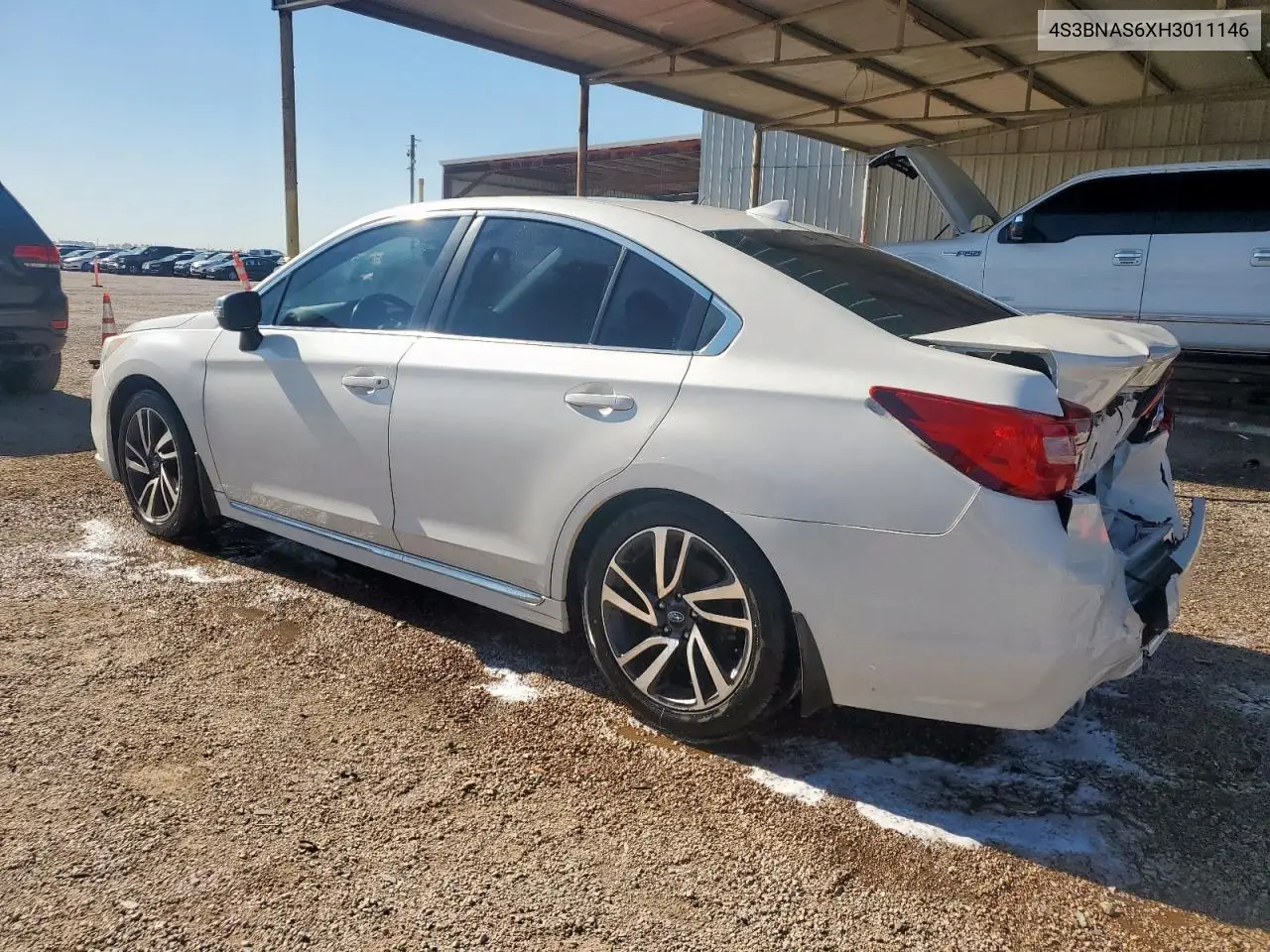 4S3BNAS6XH3011146 2017 Subaru Legacy Sport