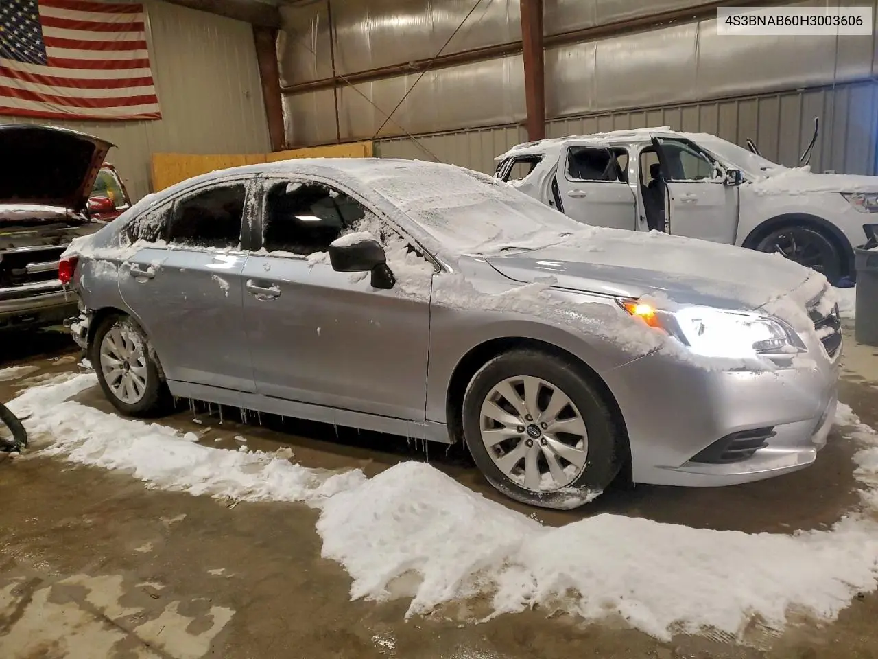 4S3BNAB60H3003606 2017 Subaru Legacy 2.5I