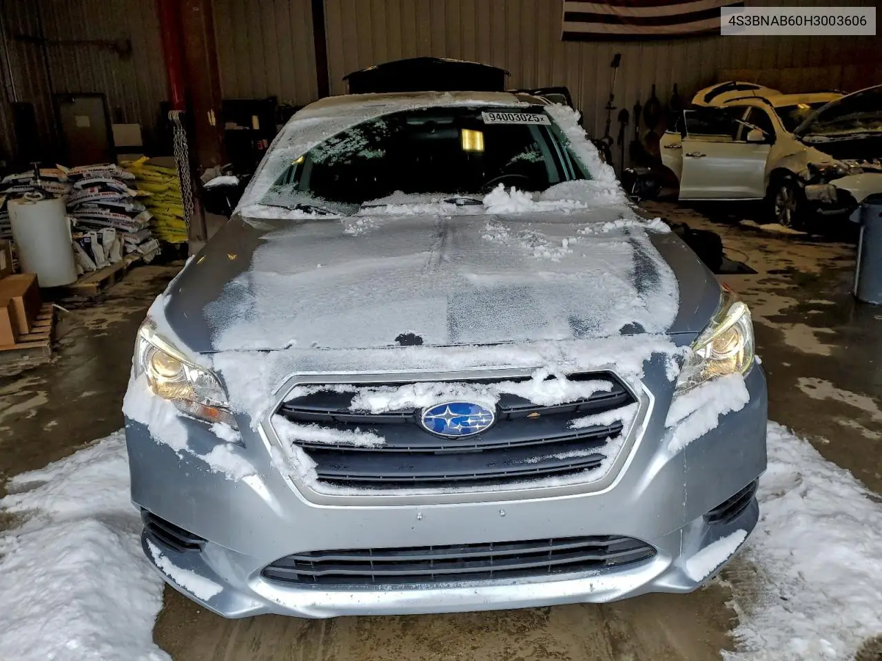 4S3BNAB60H3003606 2017 Subaru Legacy 2.5I