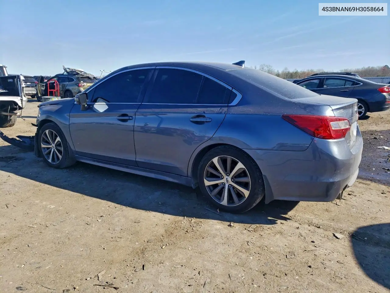 4S3BNAN69H3058664 2017 Subaru Legacy 2.5I Limited