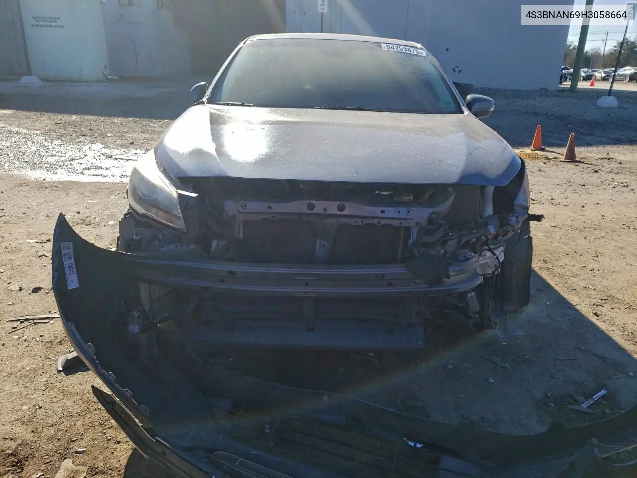 4S3BNAN69H3058664 2017 Subaru Legacy 2.5I Limited