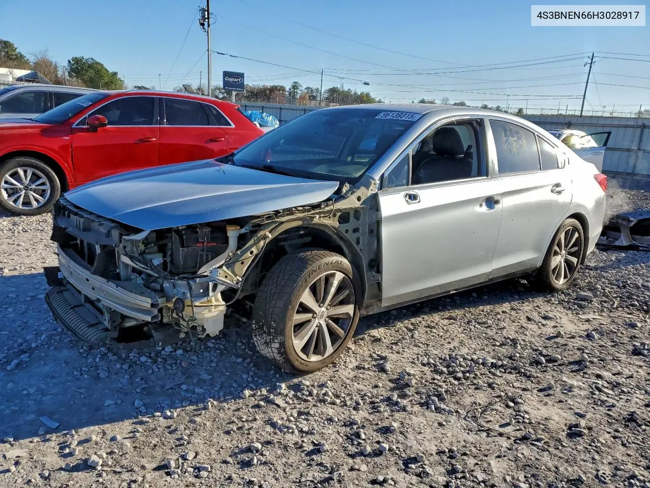 4S3BNEN66H3028917 2017 Subaru Legacy 3.6R Limited