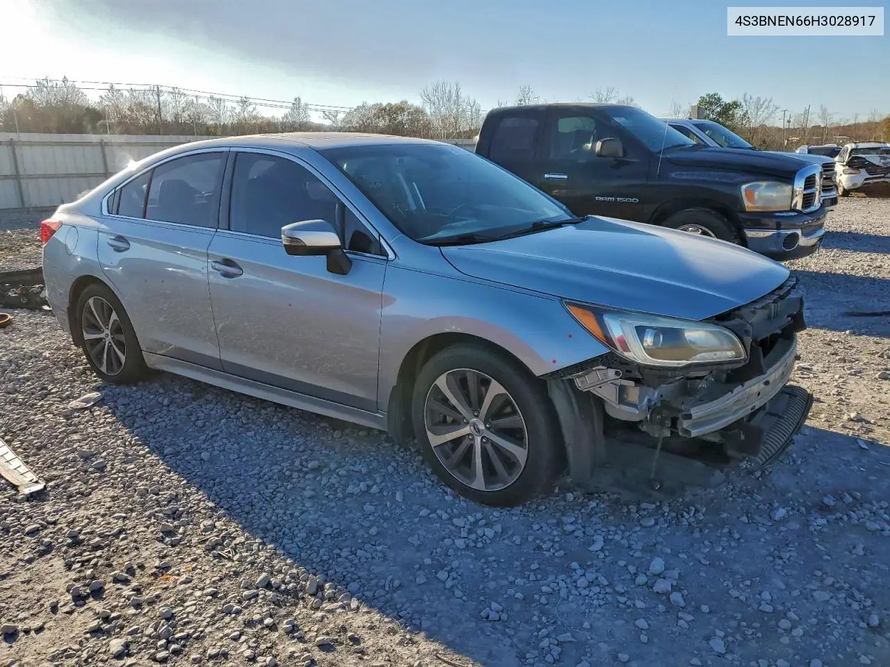 4S3BNEN66H3028917 2017 Subaru Legacy 3.6R Limited