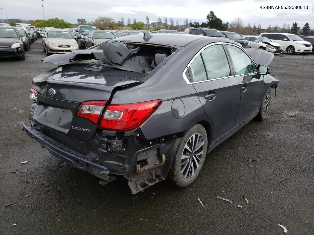 2018 Subaru Legacy 2.5I Premium VIN: 4S3BNAF65J3030610 Lot: 48927954