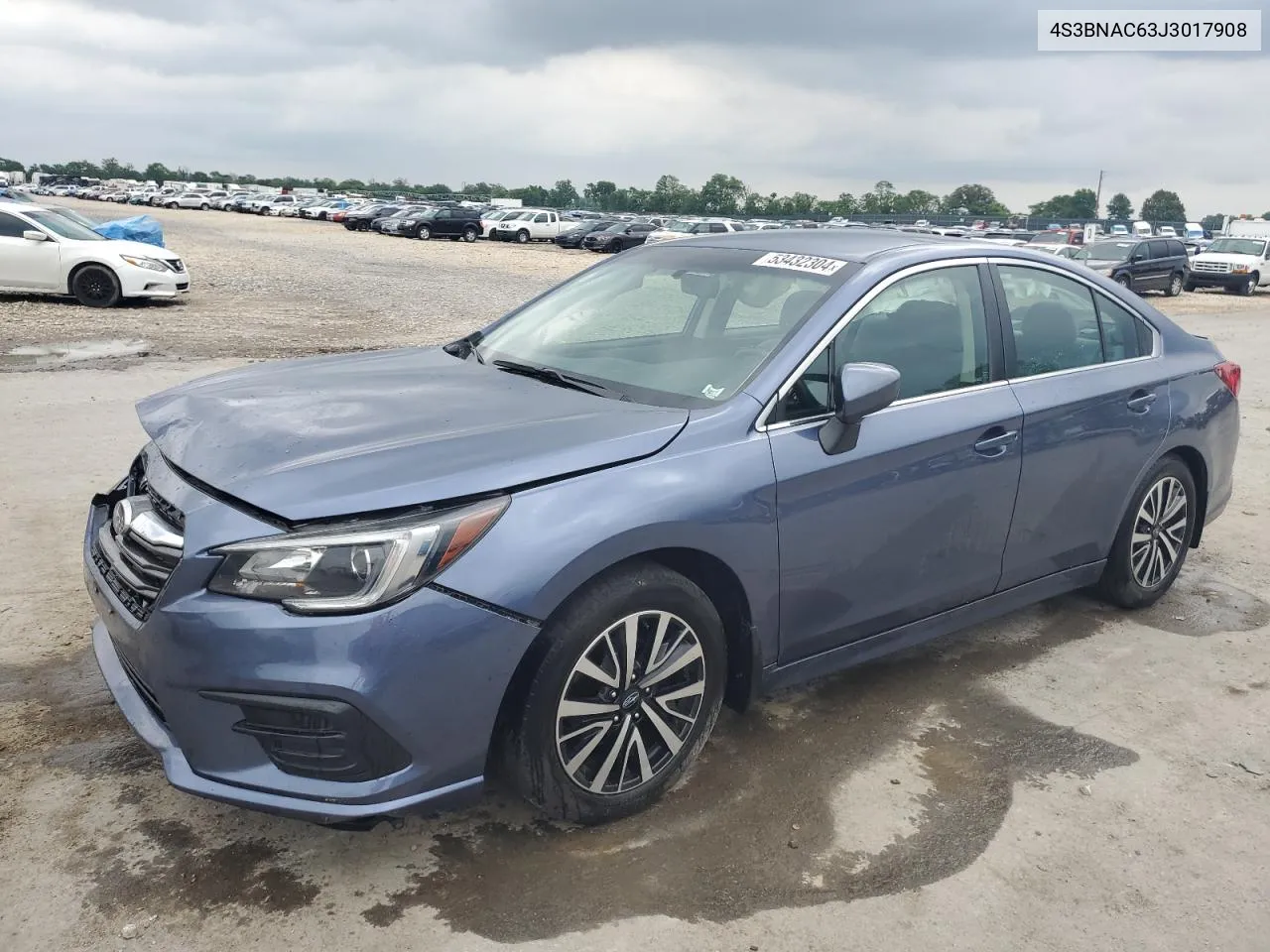 2018 Subaru Legacy 2.5I Premium VIN: 4S3BNAC63J3017908 Lot: 53432304