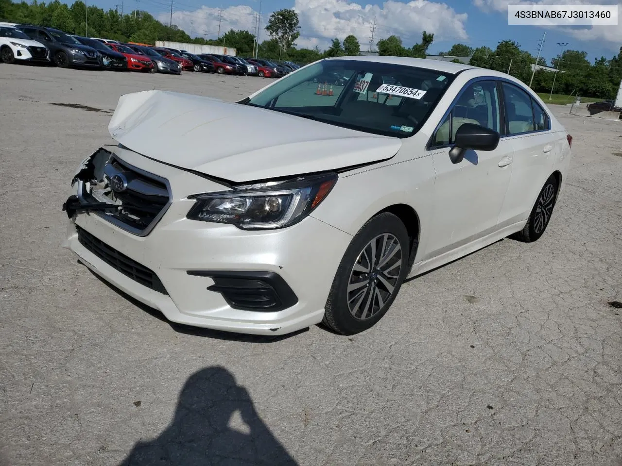 2018 Subaru Legacy 2.5I VIN: 4S3BNAB67J3013460 Lot: 53470654