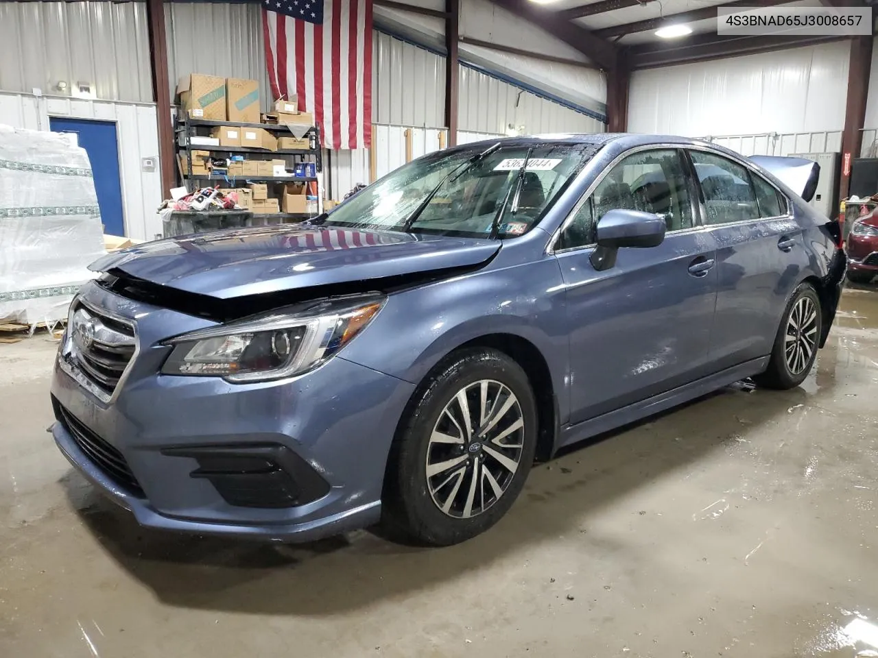 2018 Subaru Legacy 2.5I Premium VIN: 4S3BNAD65J3008657 Lot: 53634044