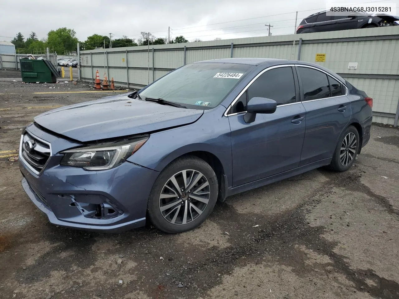 2018 Subaru Legacy 2.5I Premium VIN: 4S3BNAC68J3015281 Lot: 54226484