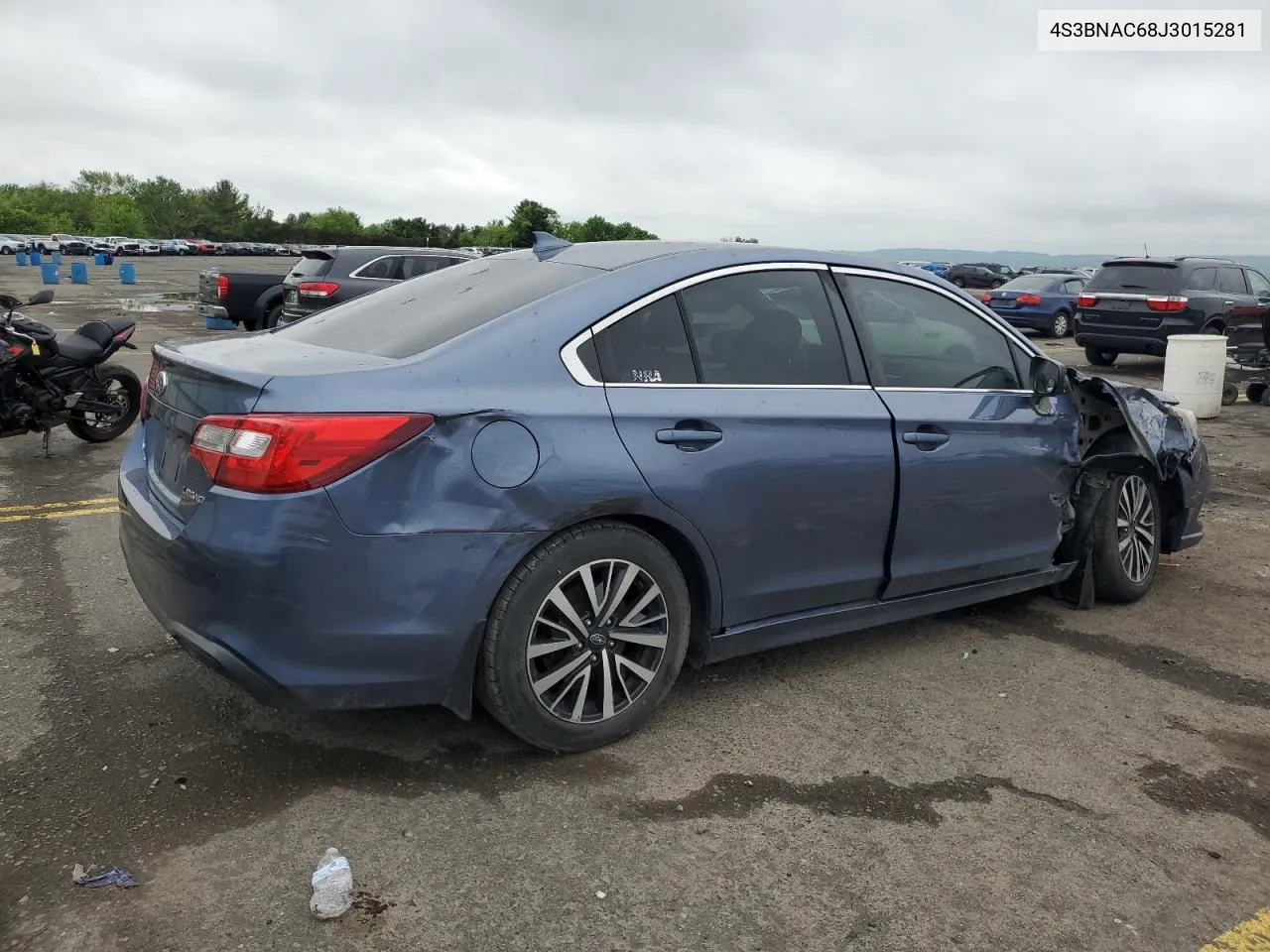 2018 Subaru Legacy 2.5I Premium VIN: 4S3BNAC68J3015281 Lot: 54226484