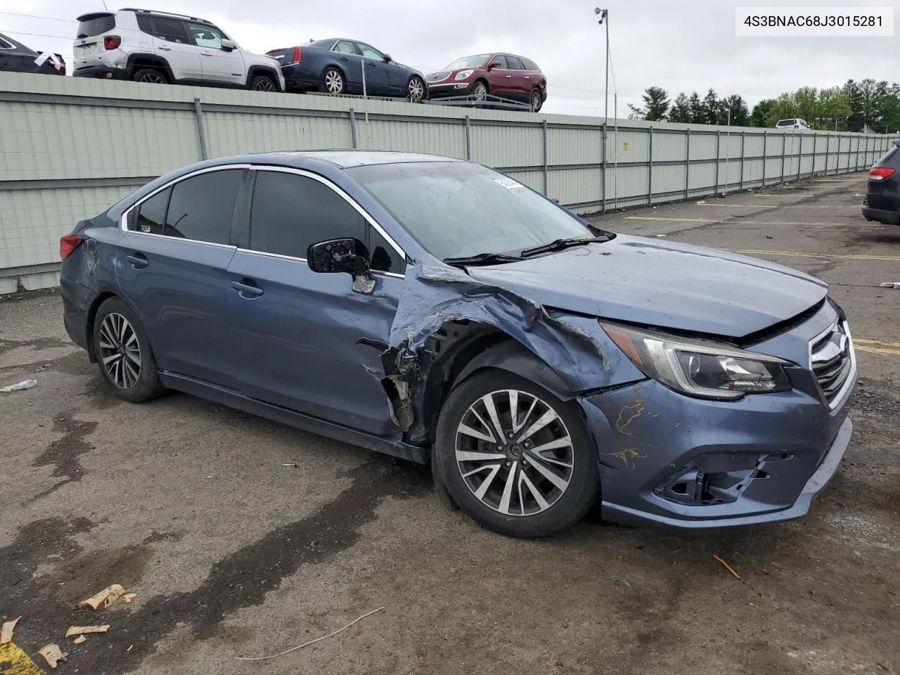 2018 Subaru Legacy 2.5I Premium VIN: 4S3BNAC68J3015281 Lot: 54226484