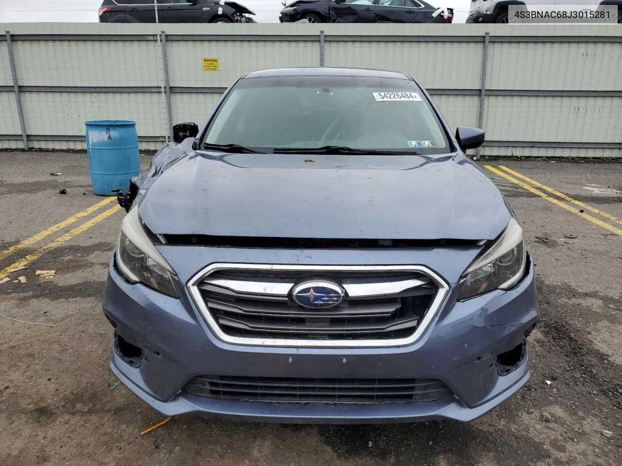 2018 Subaru Legacy 2.5I Premium VIN: 4S3BNAC68J3015281 Lot: 54226484