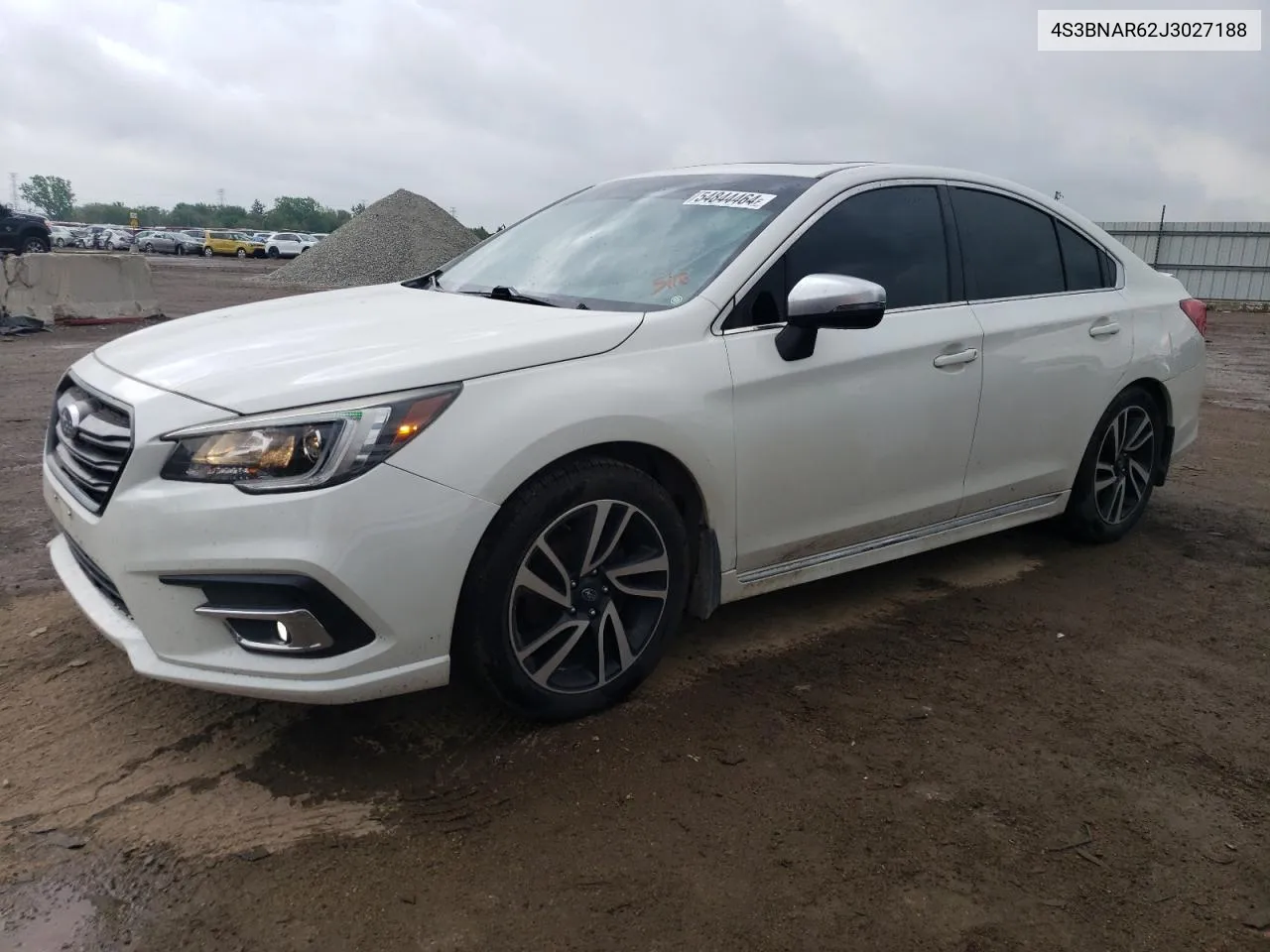 2018 Subaru Legacy Sport VIN: 4S3BNAR62J3027188 Lot: 54844464