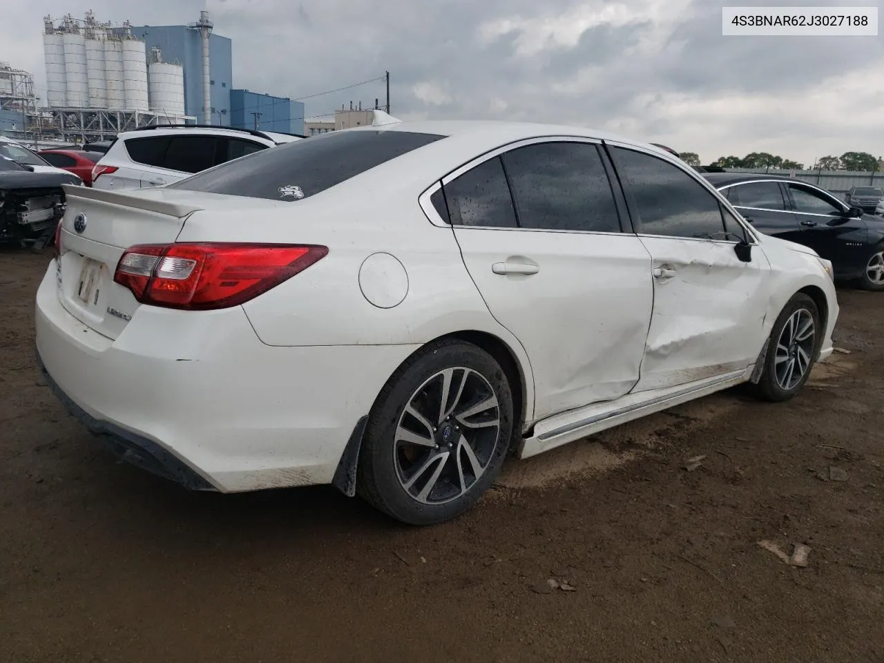 2018 Subaru Legacy Sport VIN: 4S3BNAR62J3027188 Lot: 54844464