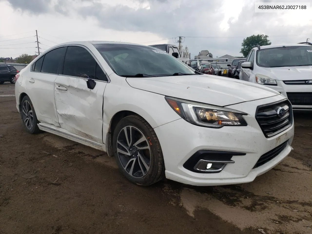 2018 Subaru Legacy Sport VIN: 4S3BNAR62J3027188 Lot: 54844464