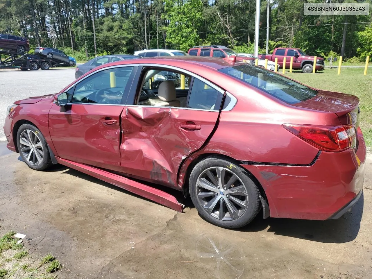 4S3BNEN60J3036243 2018 Subaru Legacy 3.6R Limited