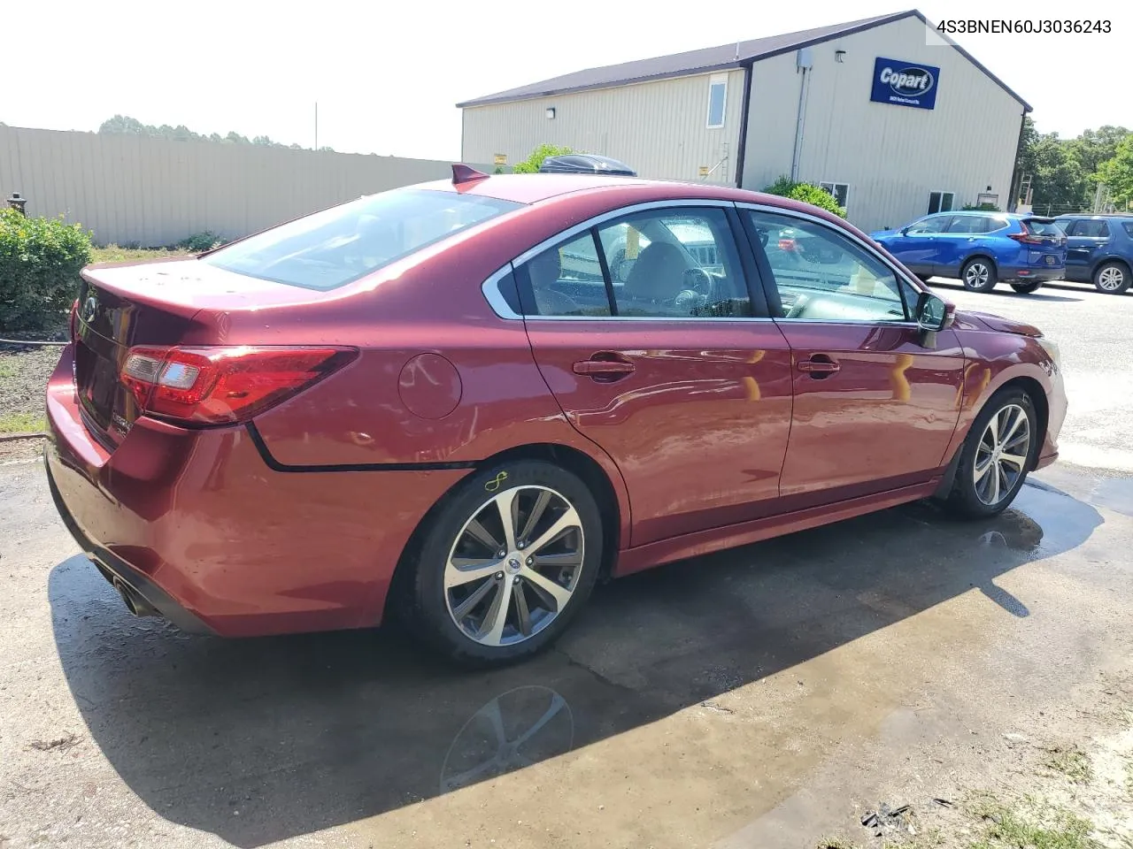 2018 Subaru Legacy 3.6R Limited VIN: 4S3BNEN60J3036243 Lot: 54849944