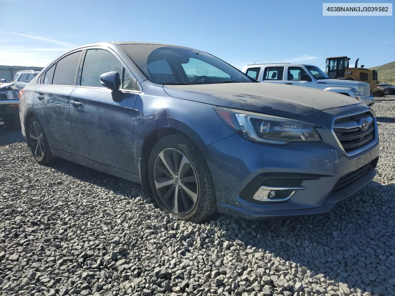 2018 Subaru Legacy 2.5I Limited VIN: 4S3BNAN63J3039582 Lot: 54937214