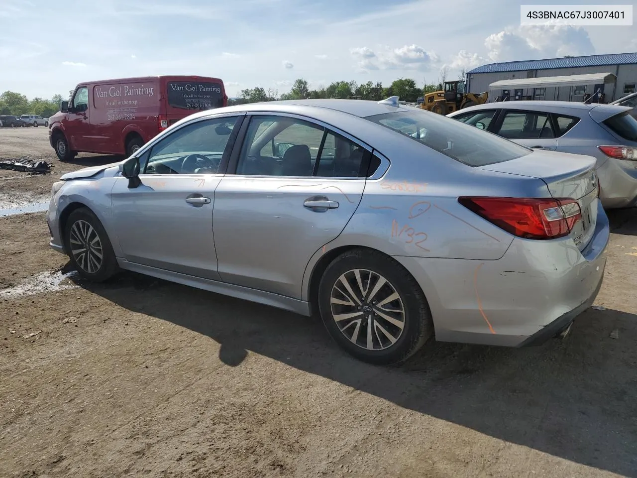 2018 Subaru Legacy 2.5I Premium VIN: 4S3BNAC67J3007401 Lot: 55491854