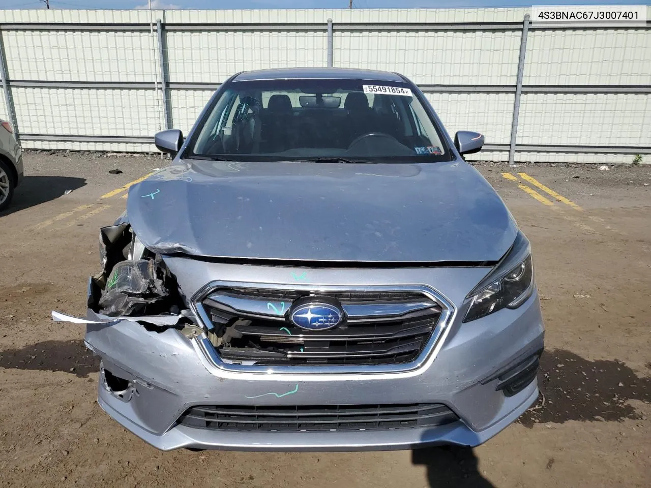 4S3BNAC67J3007401 2018 Subaru Legacy 2.5I Premium