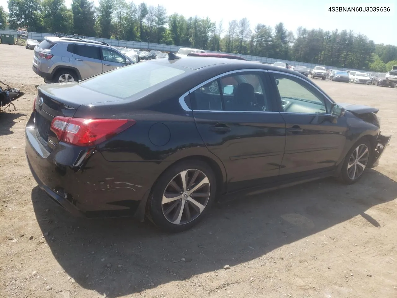 4S3BNAN60J3039636 2018 Subaru Legacy 2.5I Limited