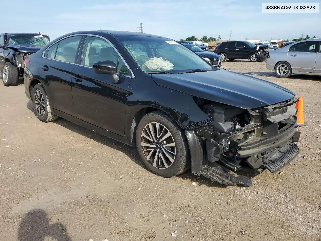 4S3BNAC69J3033823 2018 Subaru Legacy 2.5I Premium