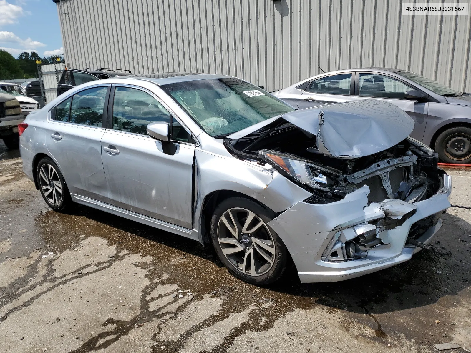 2018 Subaru Legacy Sport VIN: 4S3BNAR68J3031567 Lot: 60941354