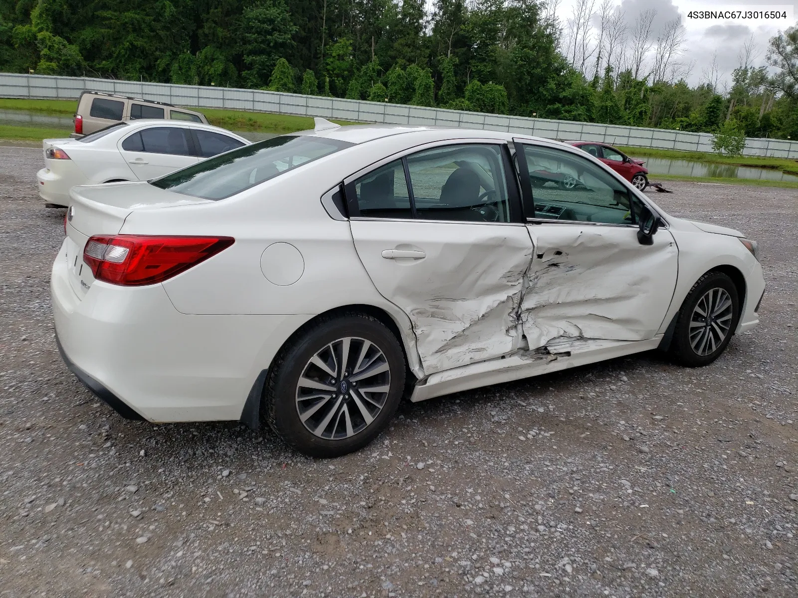 2018 Subaru Legacy 2.5I Premium VIN: 4S3BNAC67J3016504 Lot: 62678864