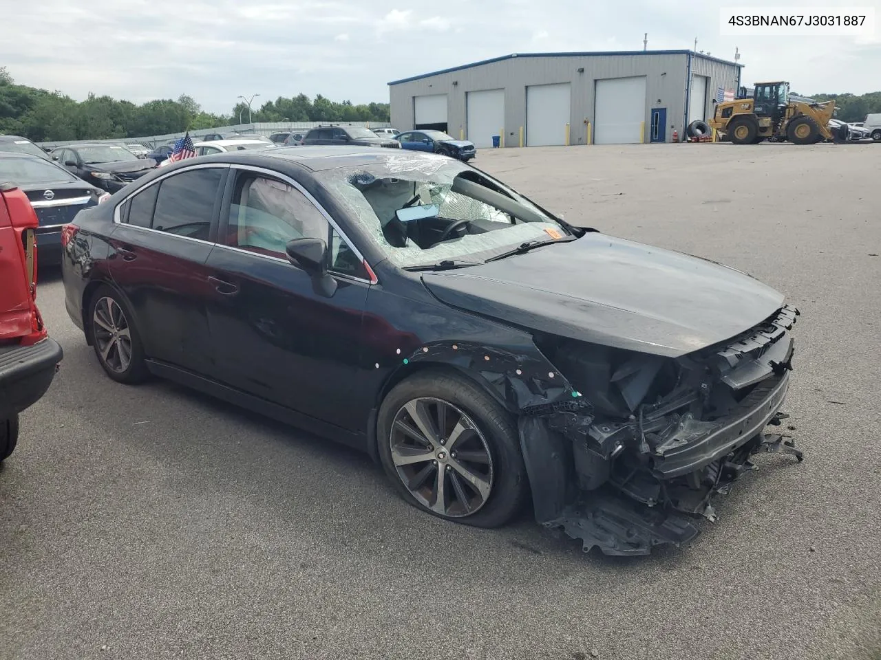 2018 Subaru Legacy 2.5I Limited VIN: 4S3BNAN67J3031887 Lot: 63099334