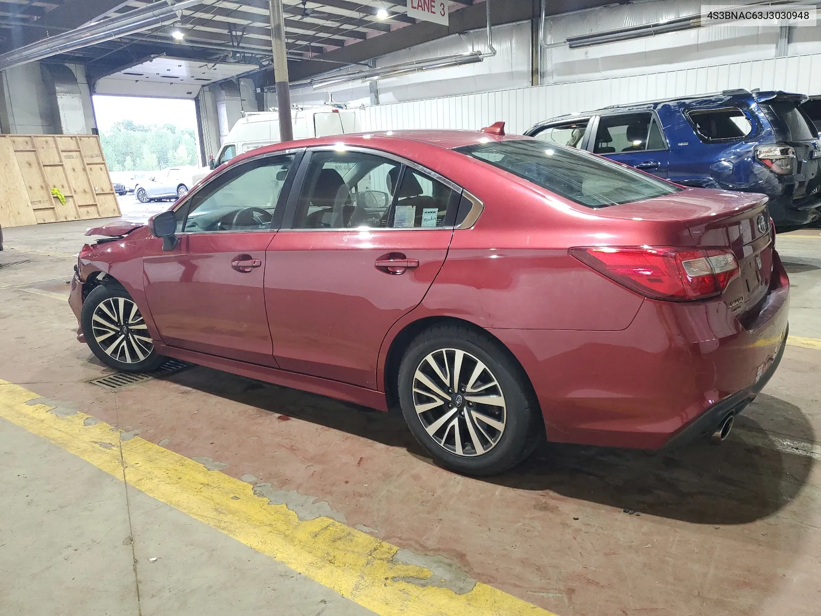 2018 Subaru Legacy 2.5I Premium VIN: 4S3BNAC63J3030948 Lot: 63611914