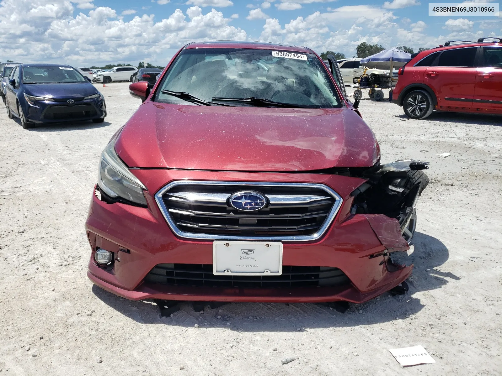 2018 Subaru Legacy 3.6R Limited VIN: 4S3BNEN69J3010966 Lot: 63857494