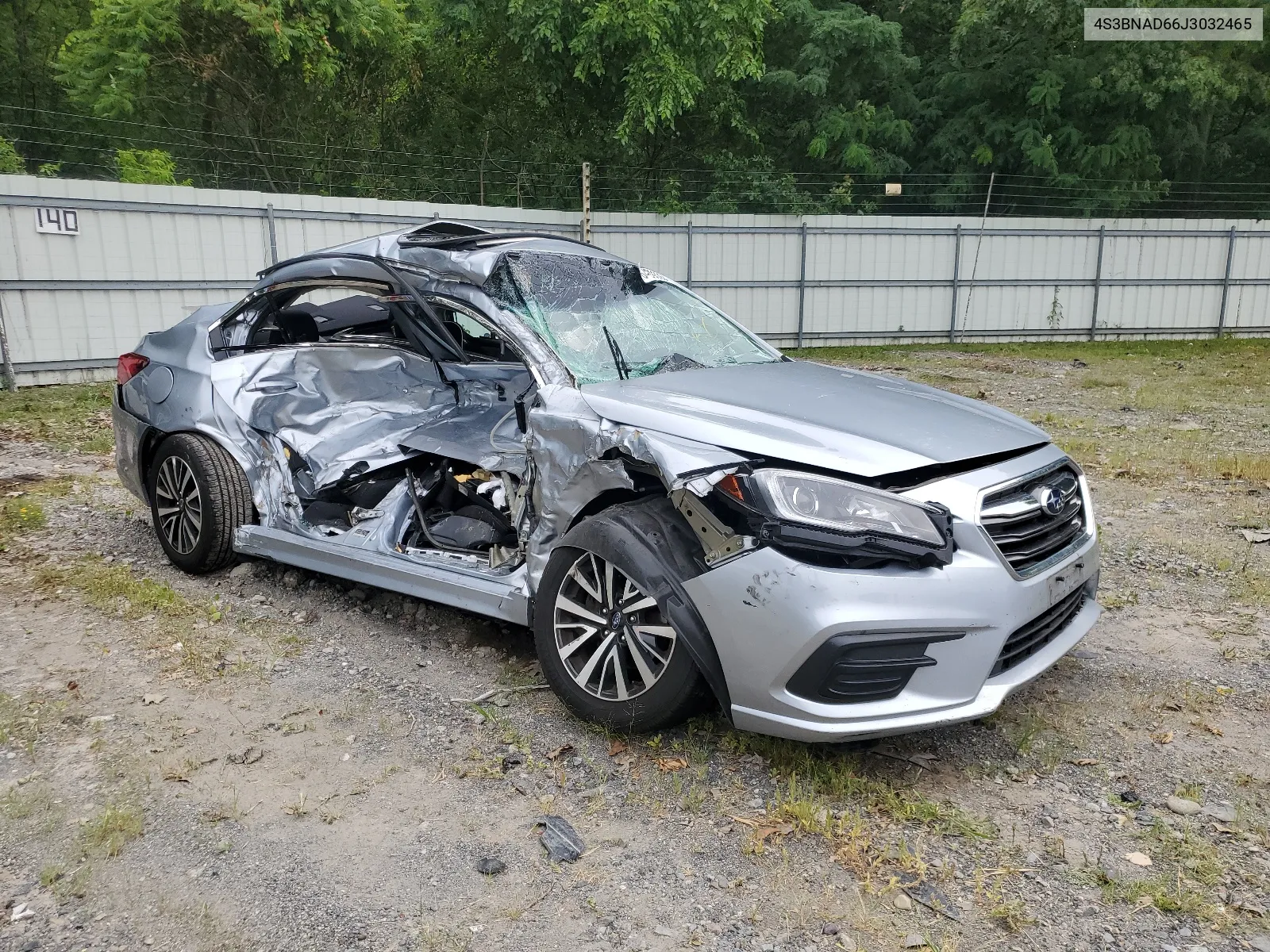 2018 Subaru Legacy 2.5I Premium VIN: 4S3BNAD66J3032465 Lot: 64396264