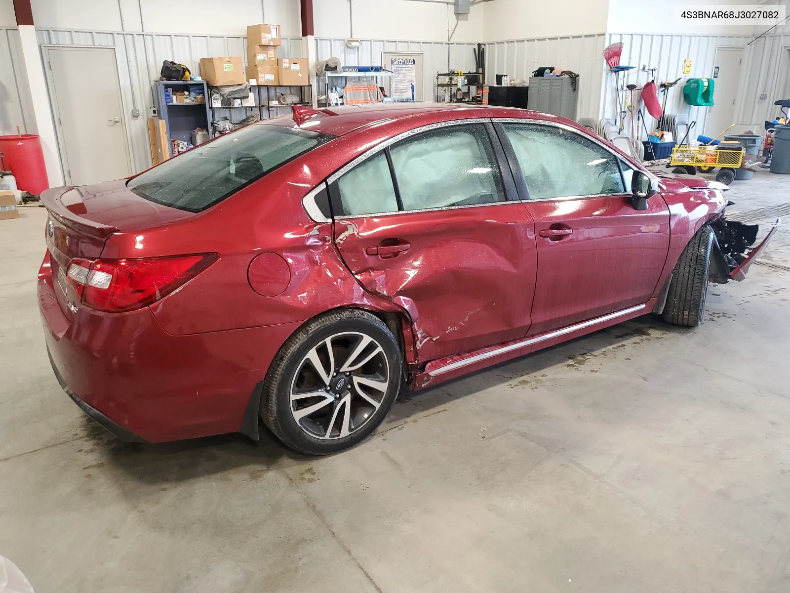 2018 Subaru Legacy Sport VIN: 4S3BNAR68J3027082 Lot: 64528214