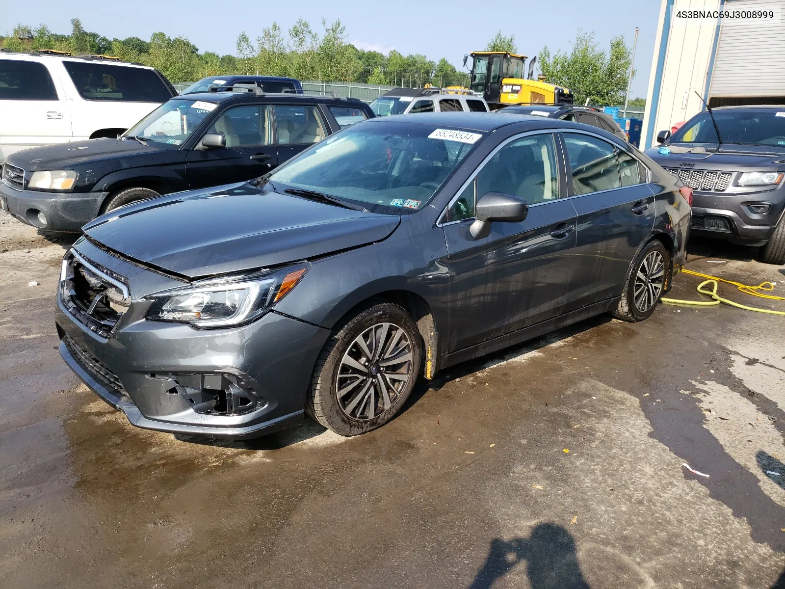 2018 Subaru Legacy 2.5I Premium VIN: 4S3BNAC69J3008999 Lot: 65248534