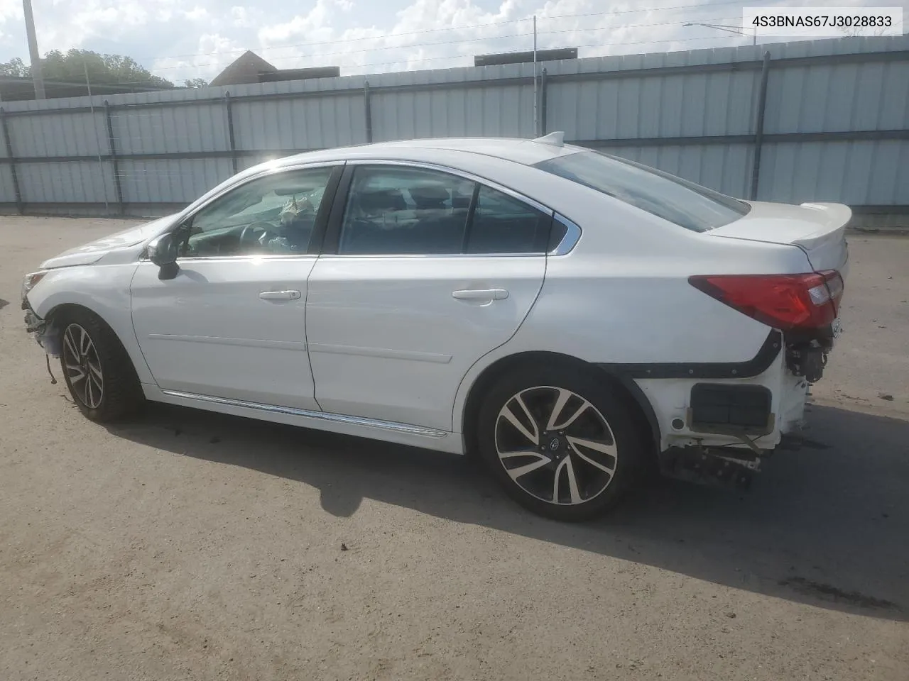 4S3BNAS67J3028833 2018 Subaru Legacy Sport