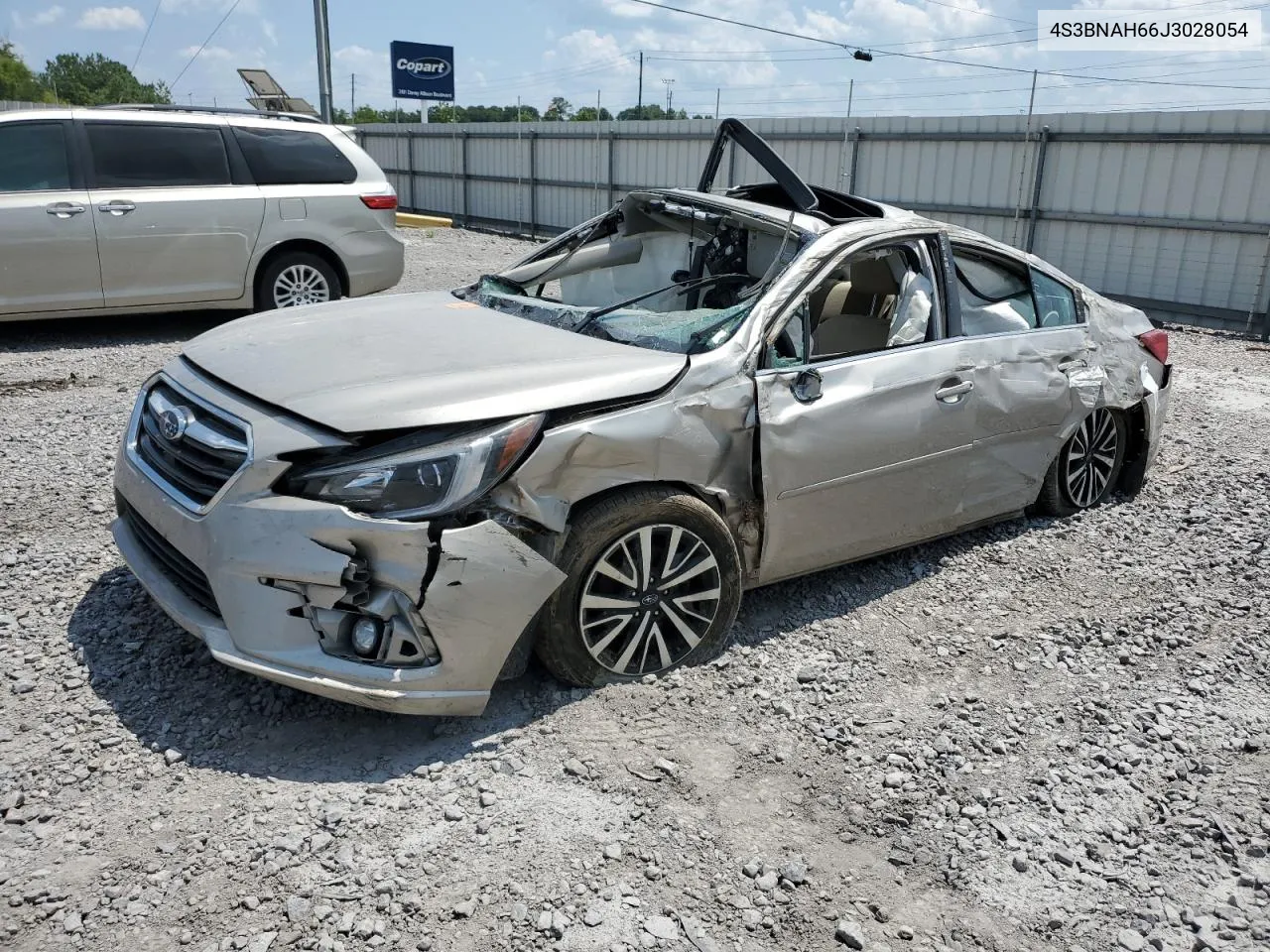 2018 Subaru Legacy 2.5I Premium VIN: 4S3BNAH66J3028054 Lot: 66188674