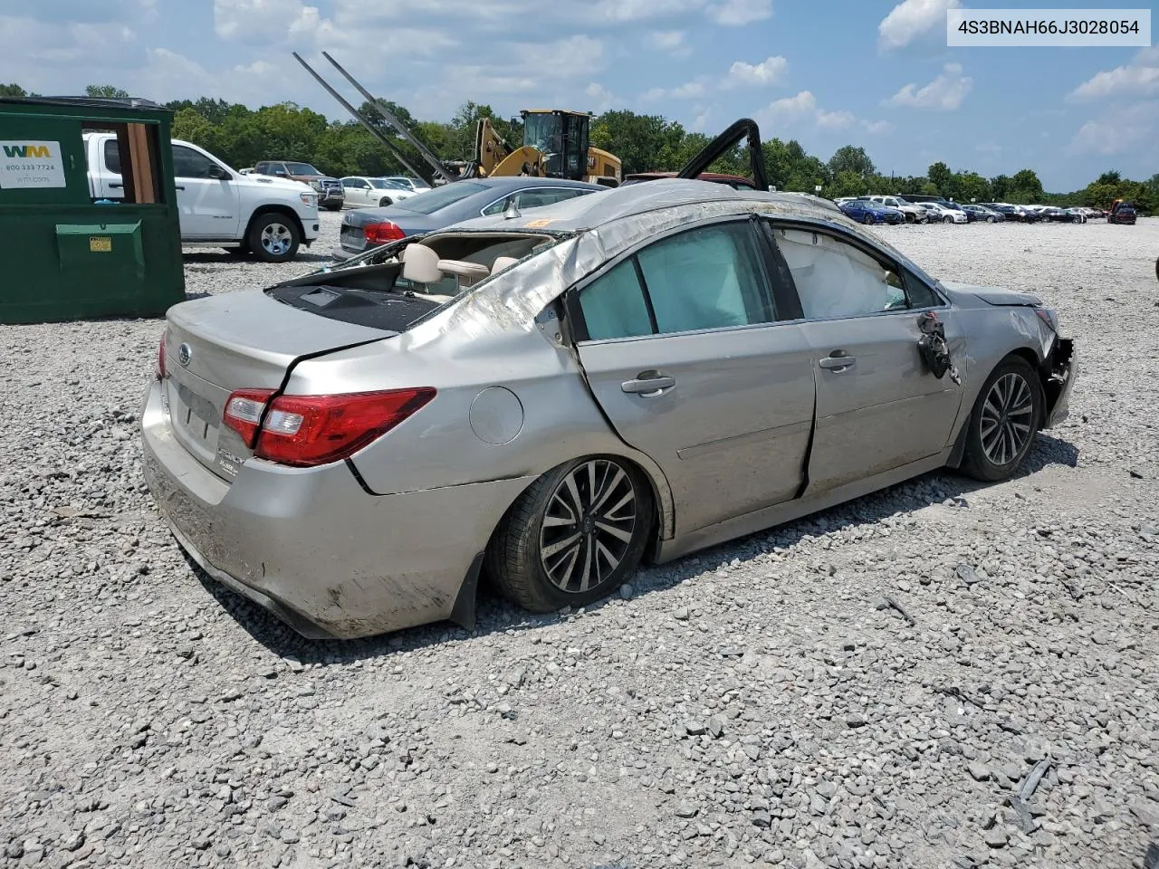 2018 Subaru Legacy 2.5I Premium VIN: 4S3BNAH66J3028054 Lot: 66188674