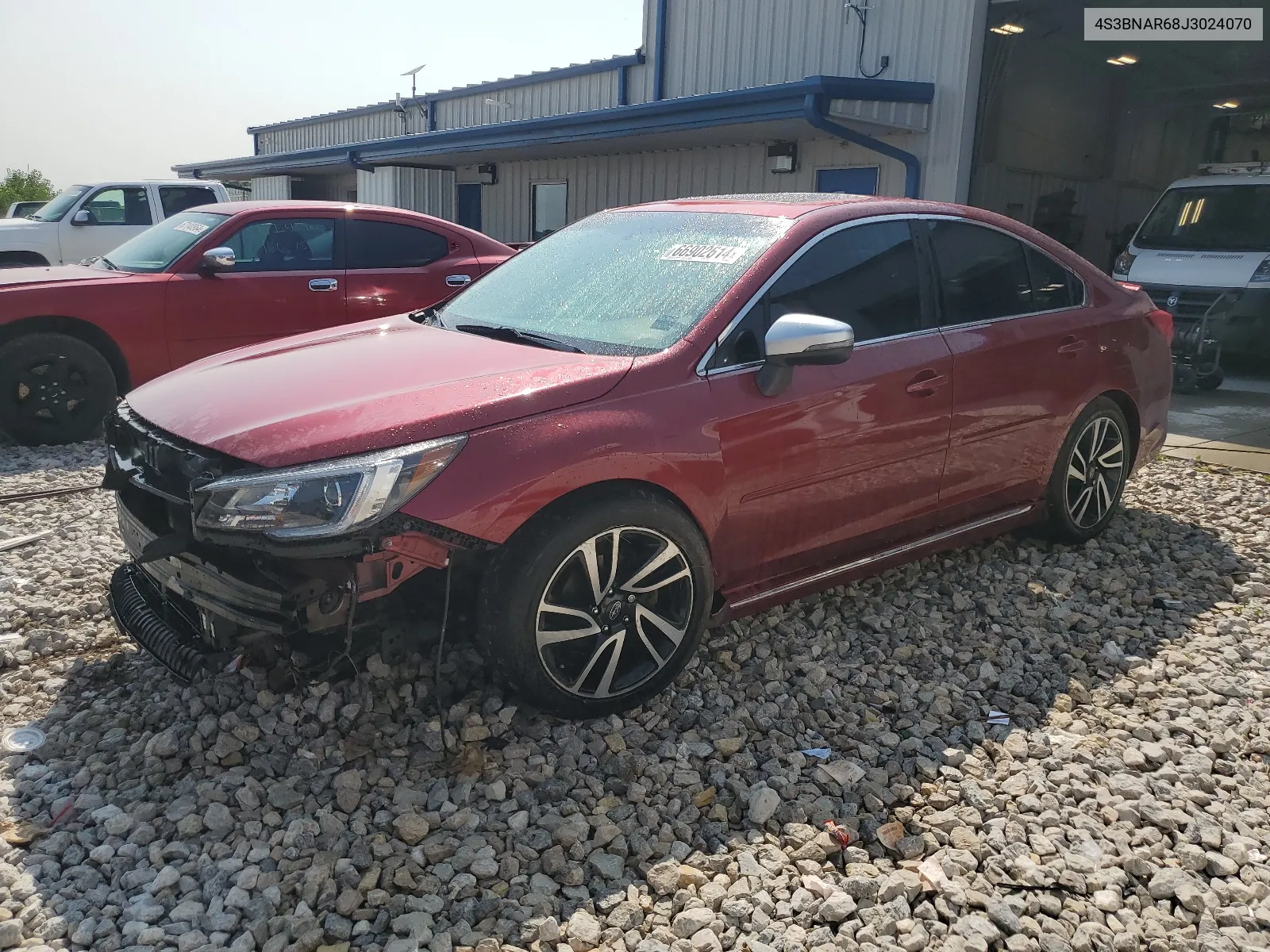 2018 Subaru Legacy Sport VIN: 4S3BNAR68J3024070 Lot: 66902614