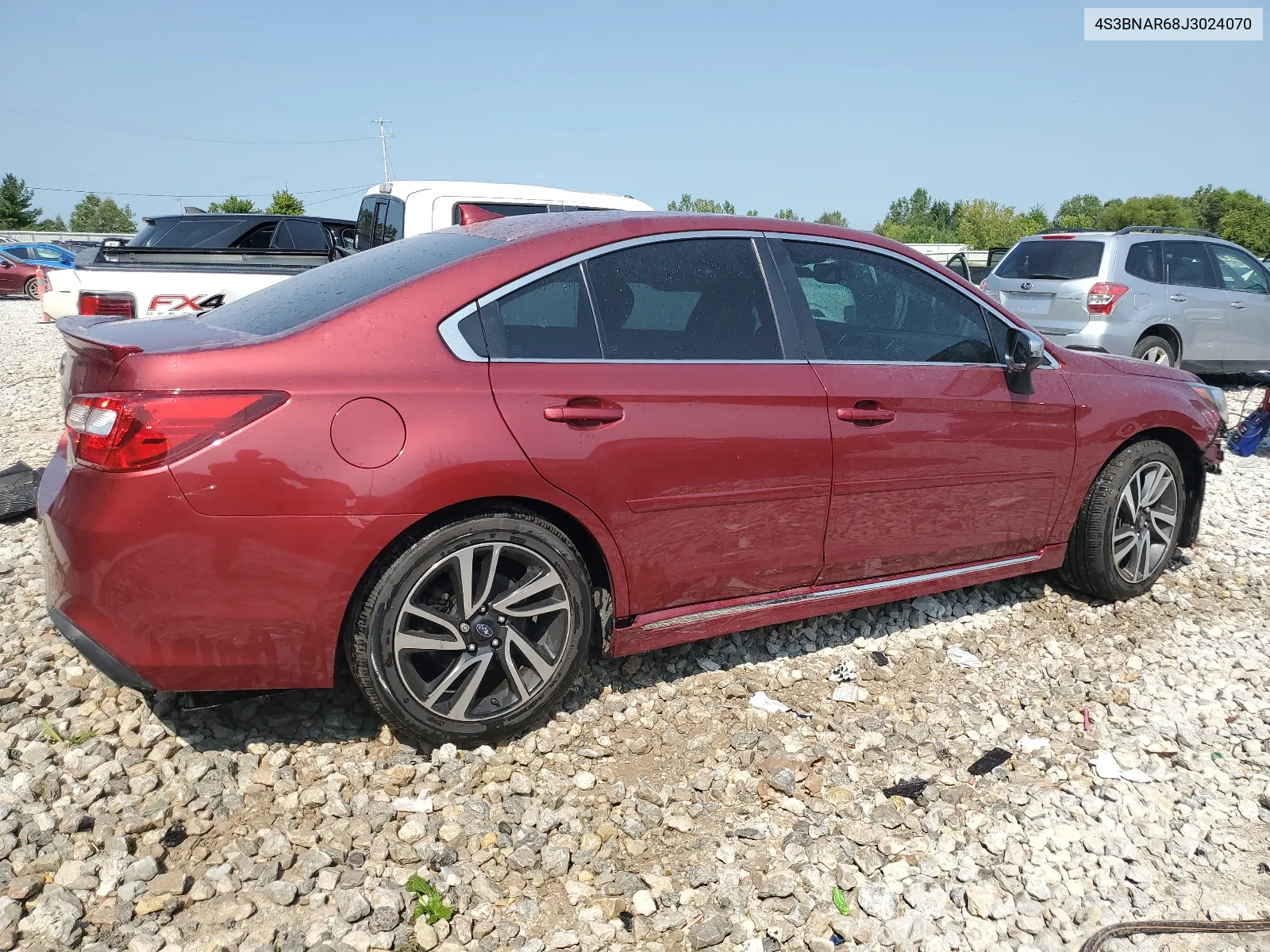 2018 Subaru Legacy Sport VIN: 4S3BNAR68J3024070 Lot: 66902614