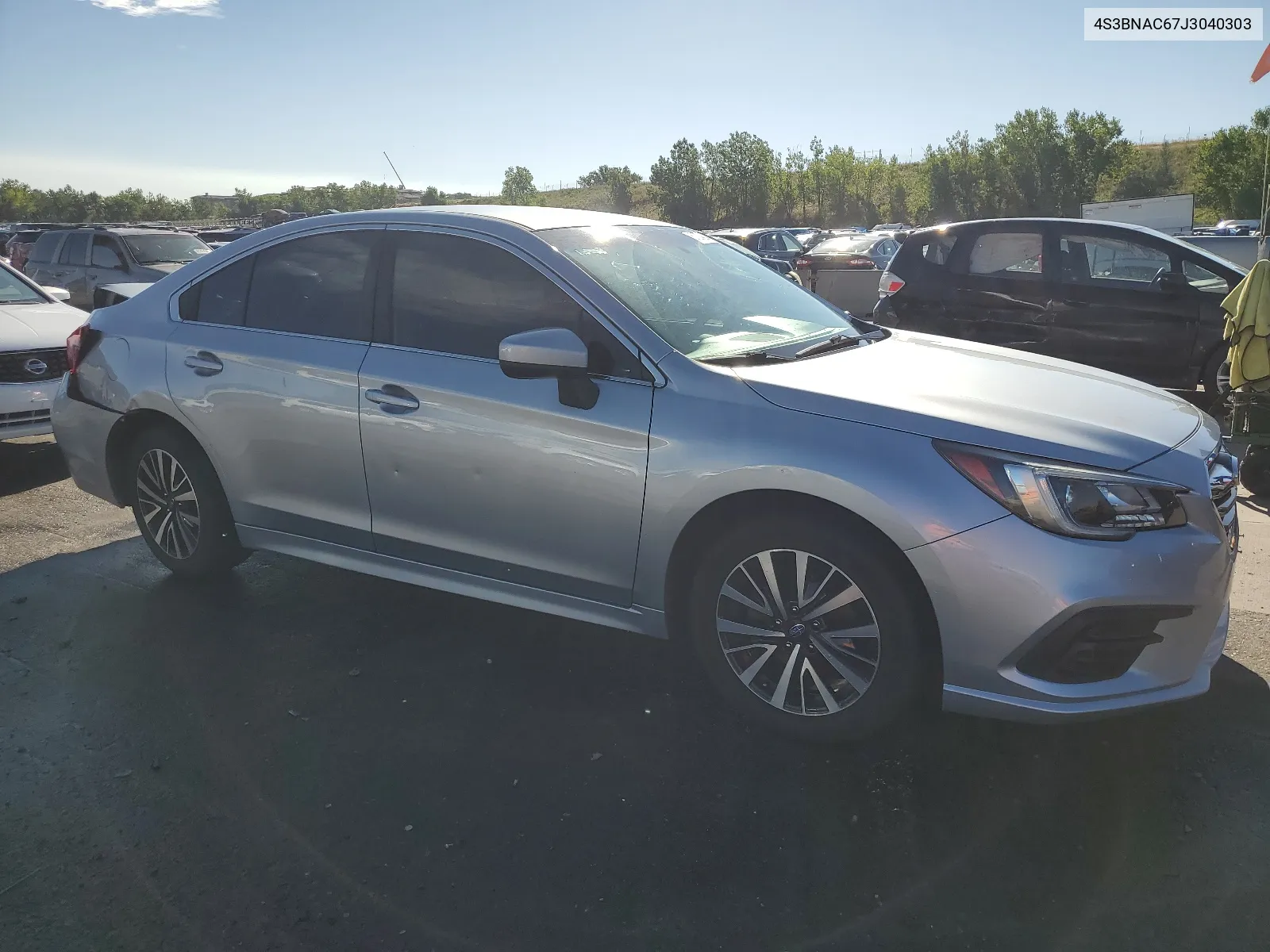 2018 Subaru Legacy 2.5I Premium VIN: 4S3BNAC67J3040303 Lot: 67284284