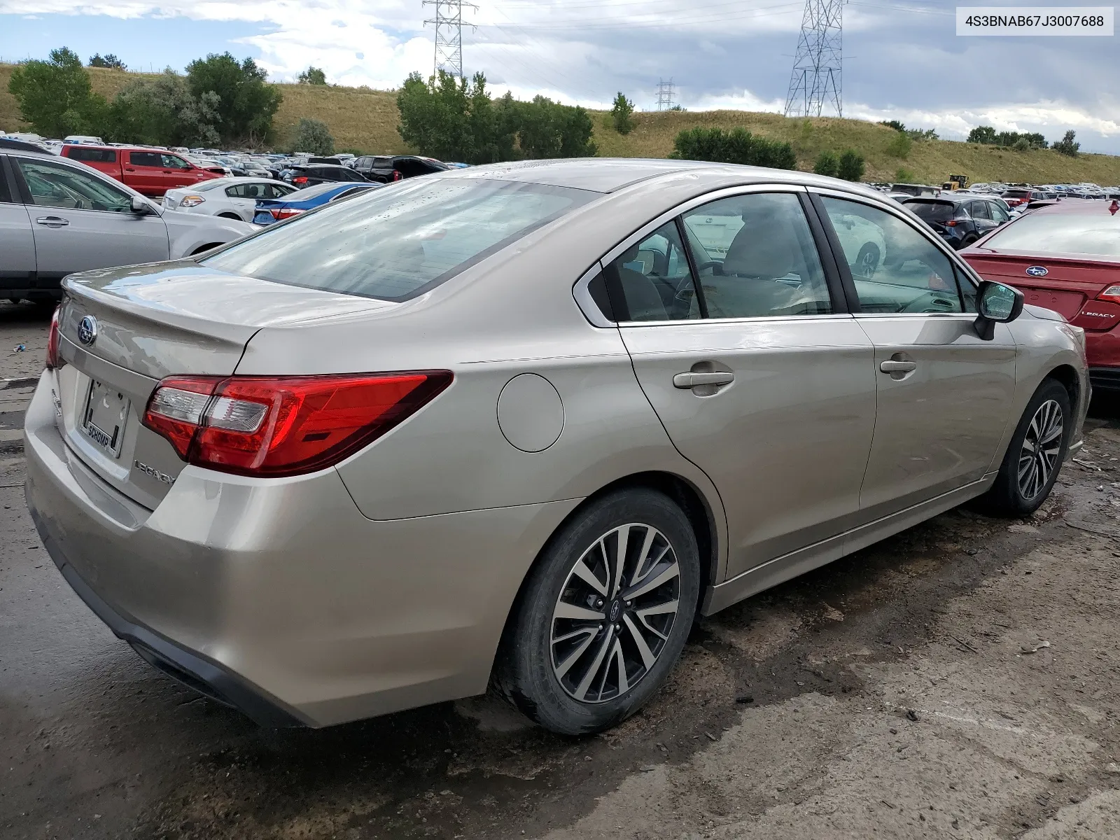 2018 Subaru Legacy 2.5I VIN: 4S3BNAB67J3007688 Lot: 68009304