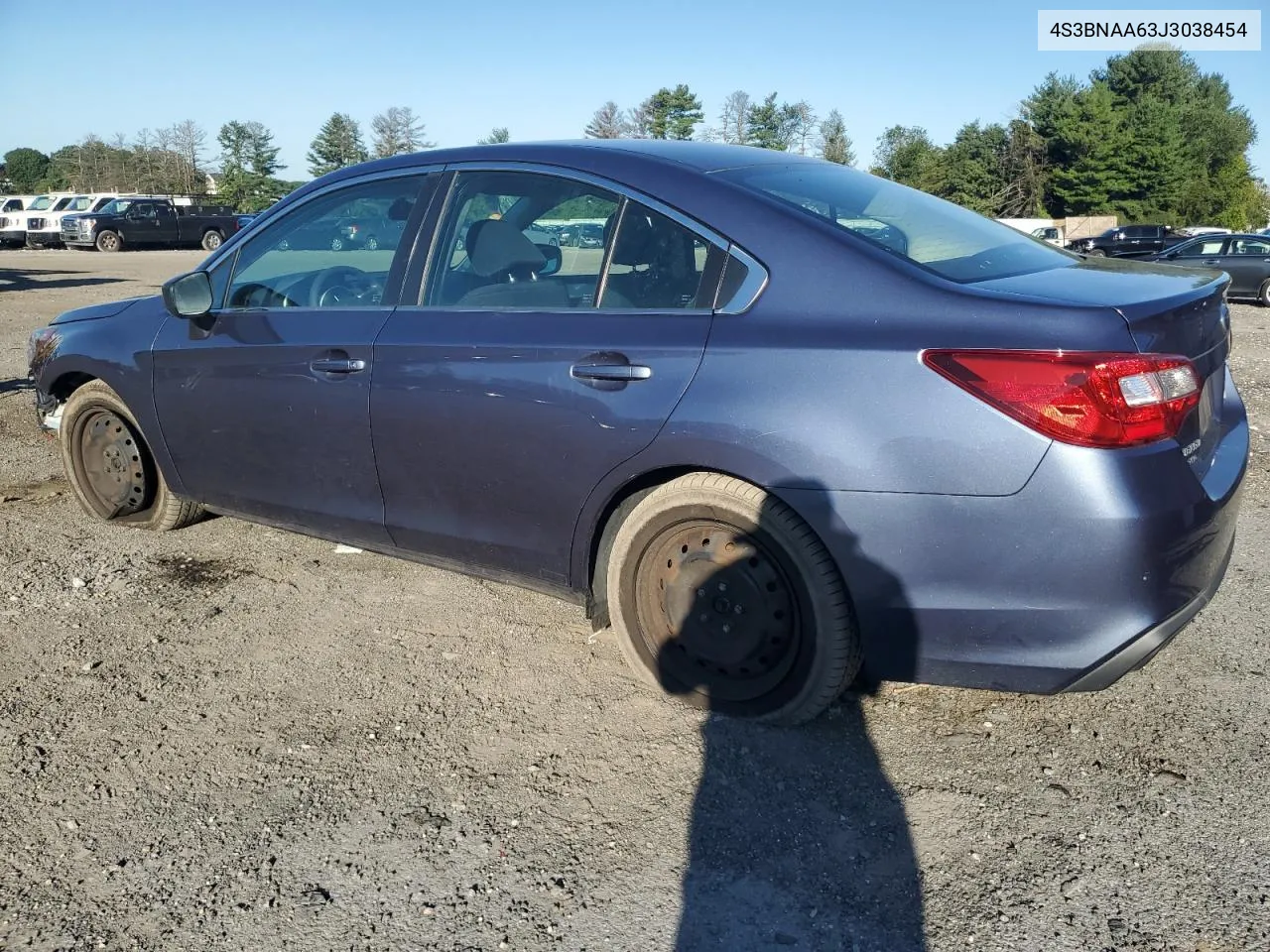 2018 Subaru Legacy 2.5I VIN: 4S3BNAA63J3038454 Lot: 68758914