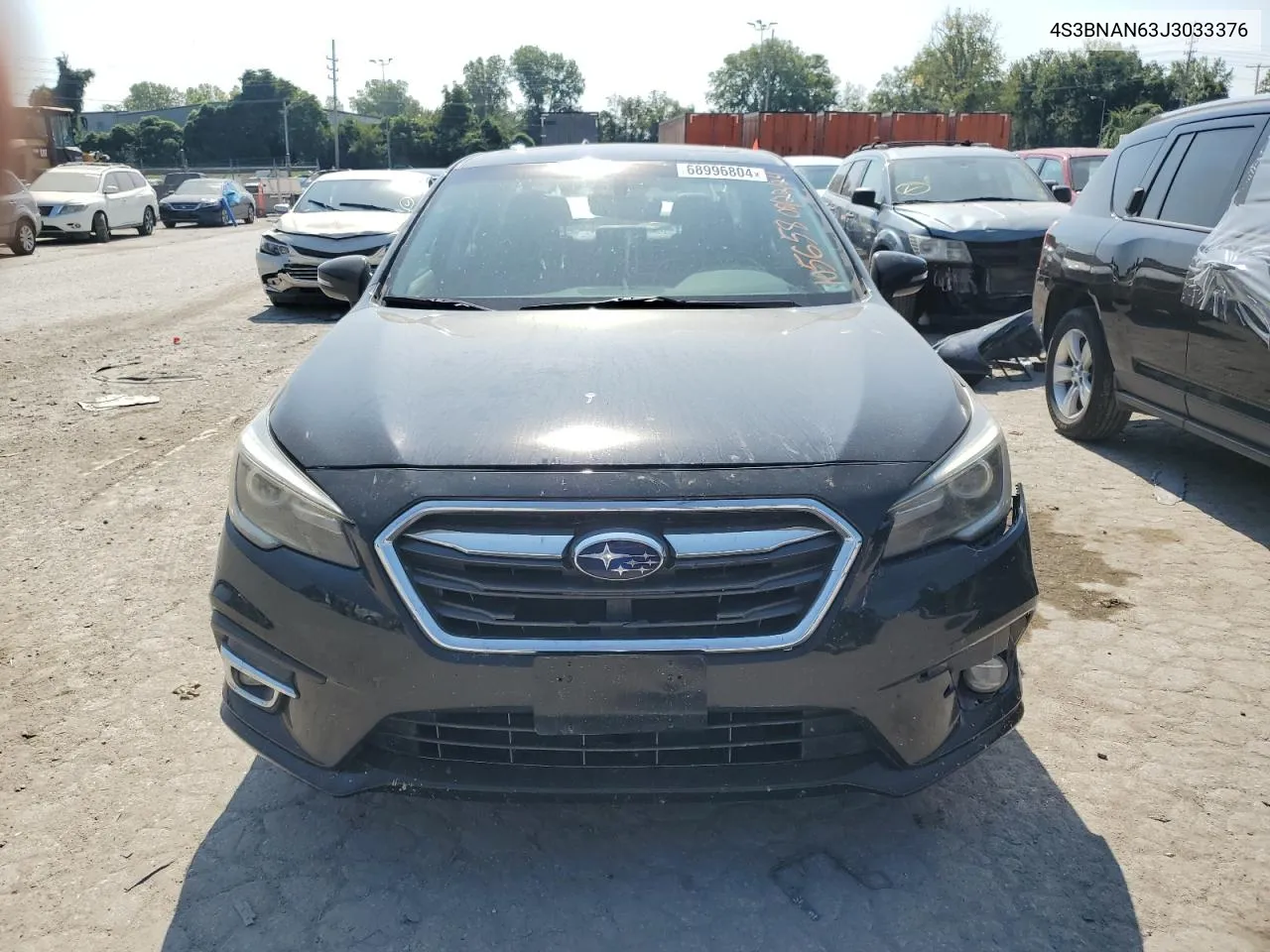 2018 Subaru Legacy 2.5I Limited VIN: 4S3BNAN63J3033376 Lot: 68996804