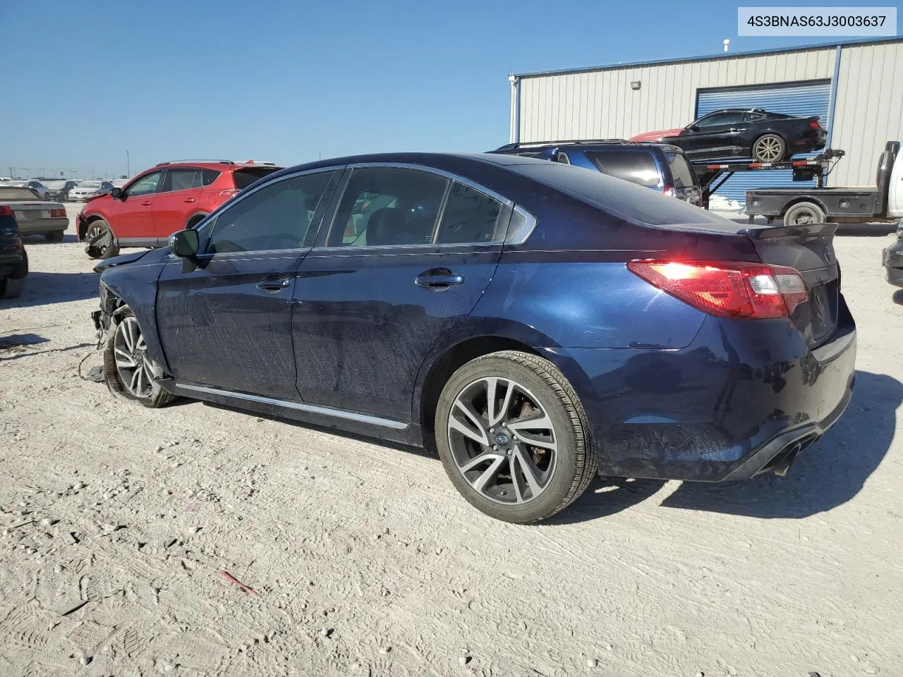 2018 Subaru Legacy Sport VIN: 4S3BNAS63J3003637 Lot: 69153134