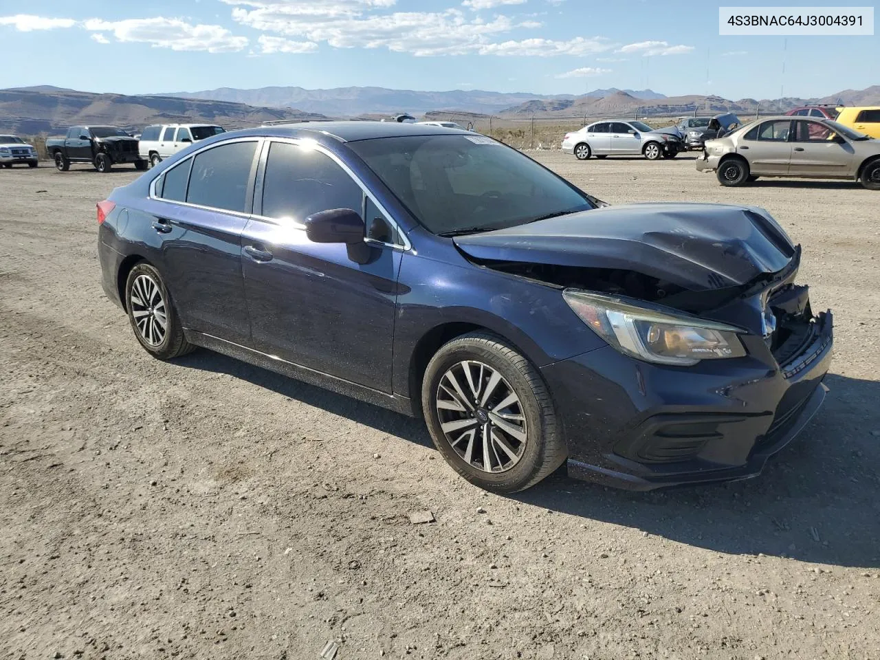 2018 Subaru Legacy 2.5I Premium VIN: 4S3BNAC64J3004391 Lot: 70077844