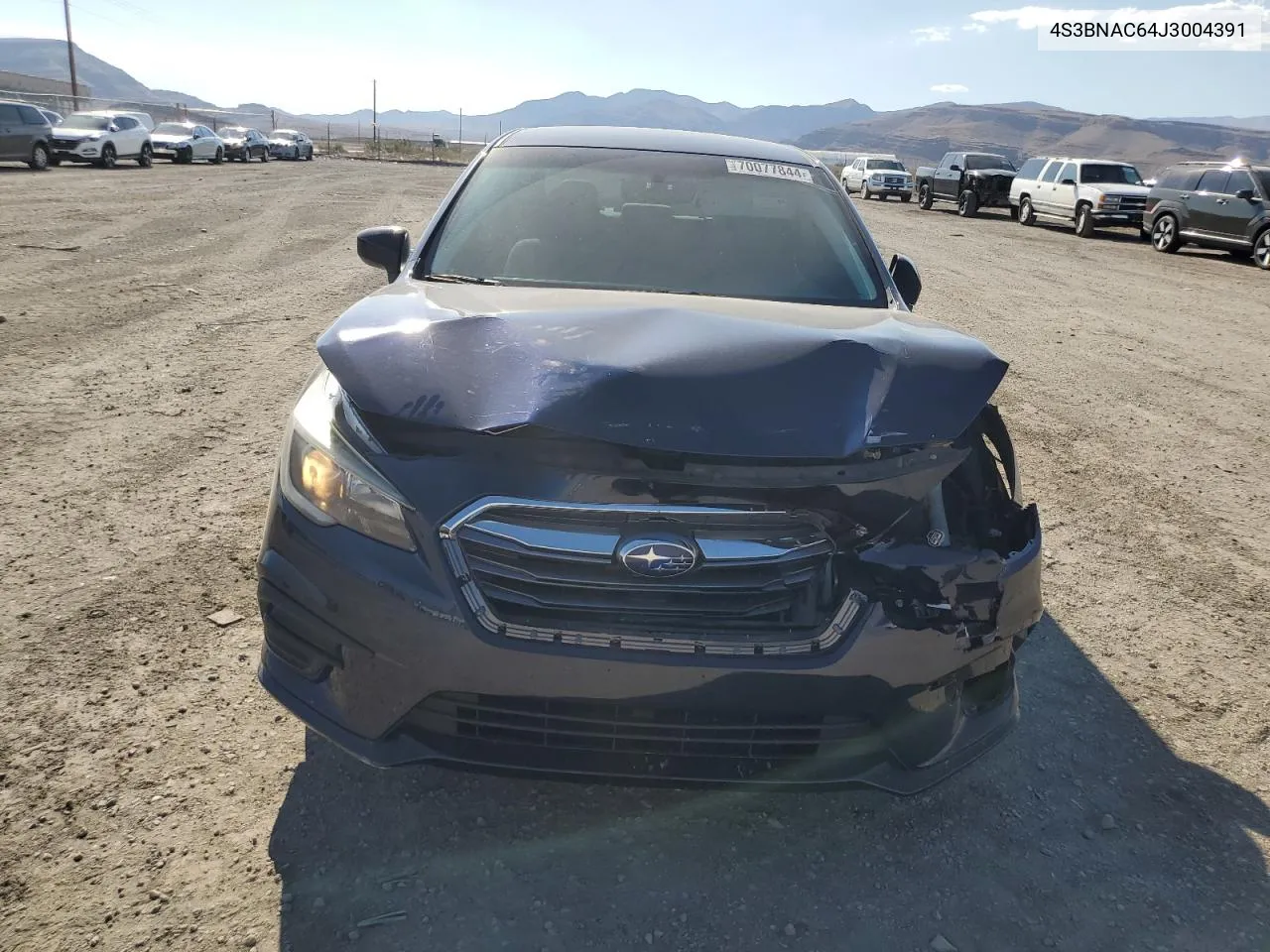 2018 Subaru Legacy 2.5I Premium VIN: 4S3BNAC64J3004391 Lot: 70077844