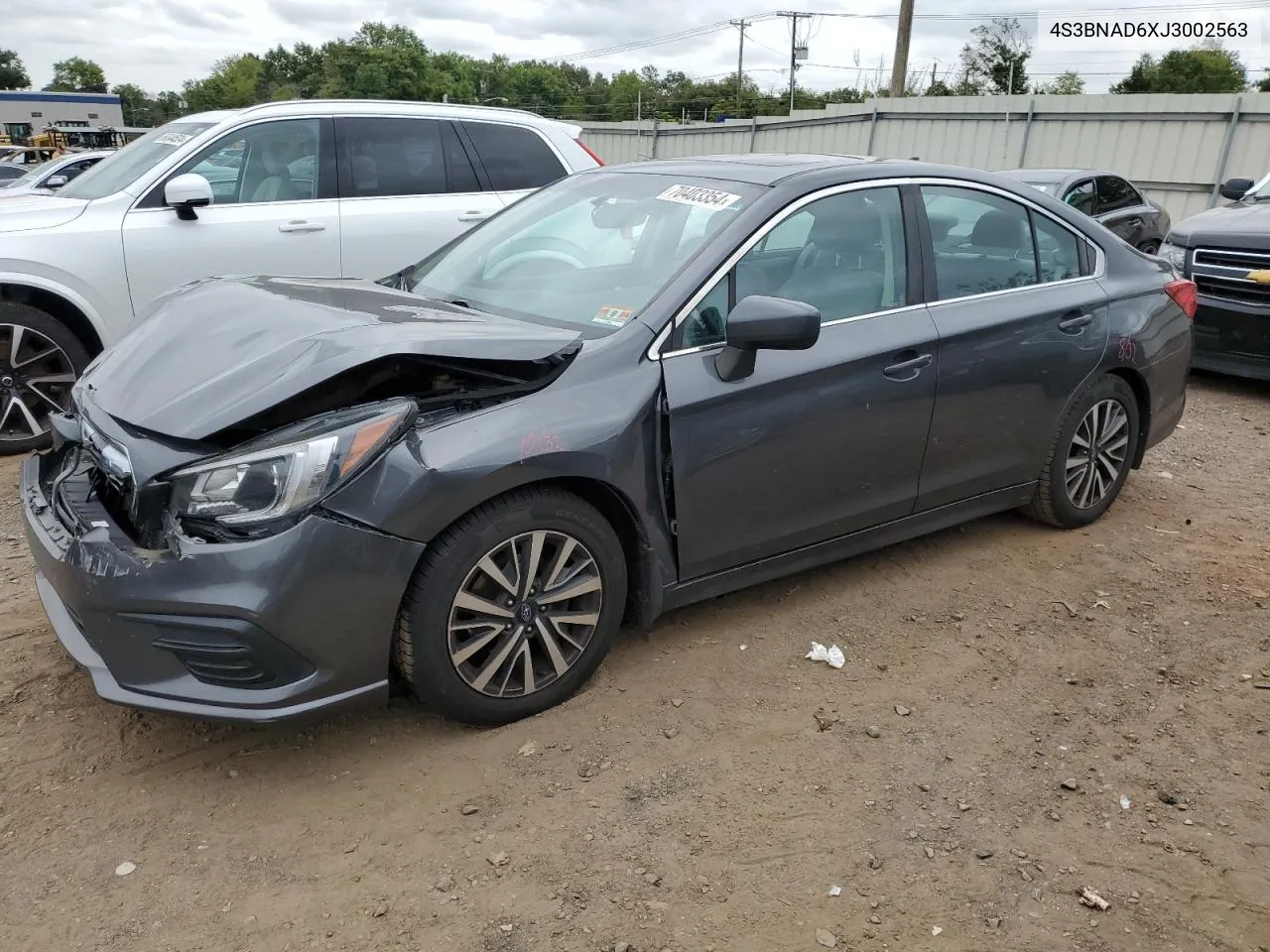 2018 Subaru Legacy 2.5I Premium VIN: 4S3BNAD6XJ3002563 Lot: 70403354