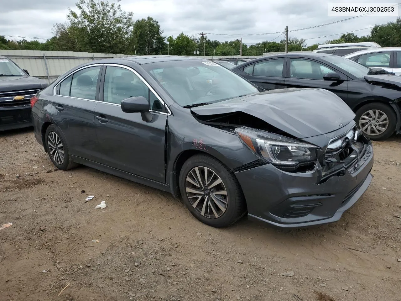 2018 Subaru Legacy 2.5I Premium VIN: 4S3BNAD6XJ3002563 Lot: 70403354